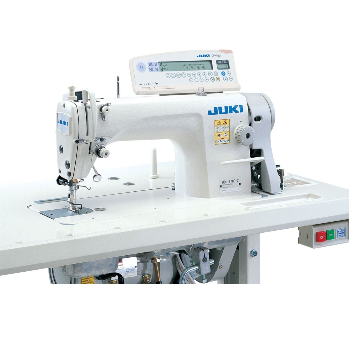 JUKI DDL-8700H-7-WB/AK85/SC920/CP180 stiksteekmachine voor zwaar materiaal