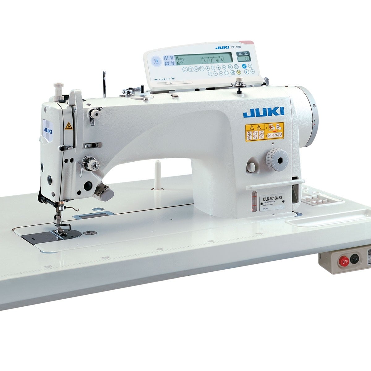 JUKI DLN-9010ASS-WB/AK118/SC920/CP180 1-naalds stiksteekmachine