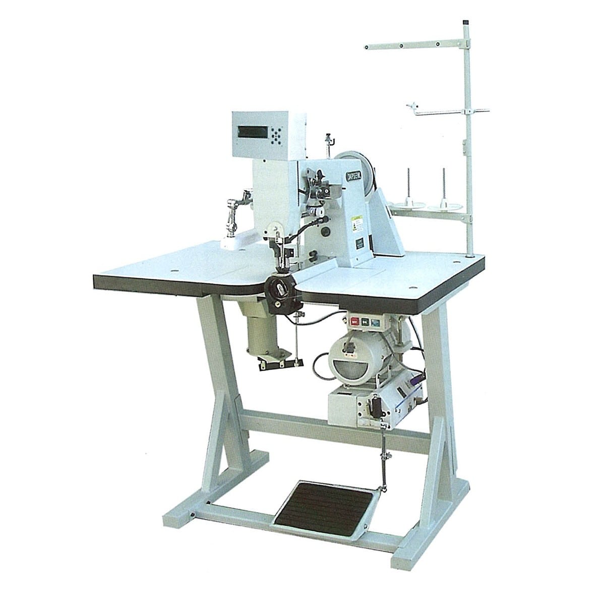 JAPSEW J-82-X siersteekmachine met cilinderarm