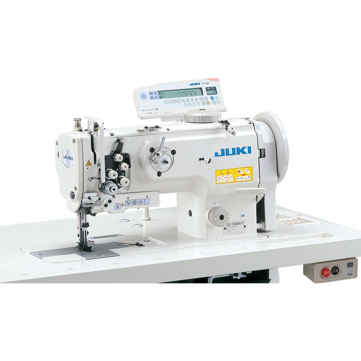 JUKI LU-1561ND-7-0BBZZ/SC510/M51/CP170 2-naalds stiksteekmachine