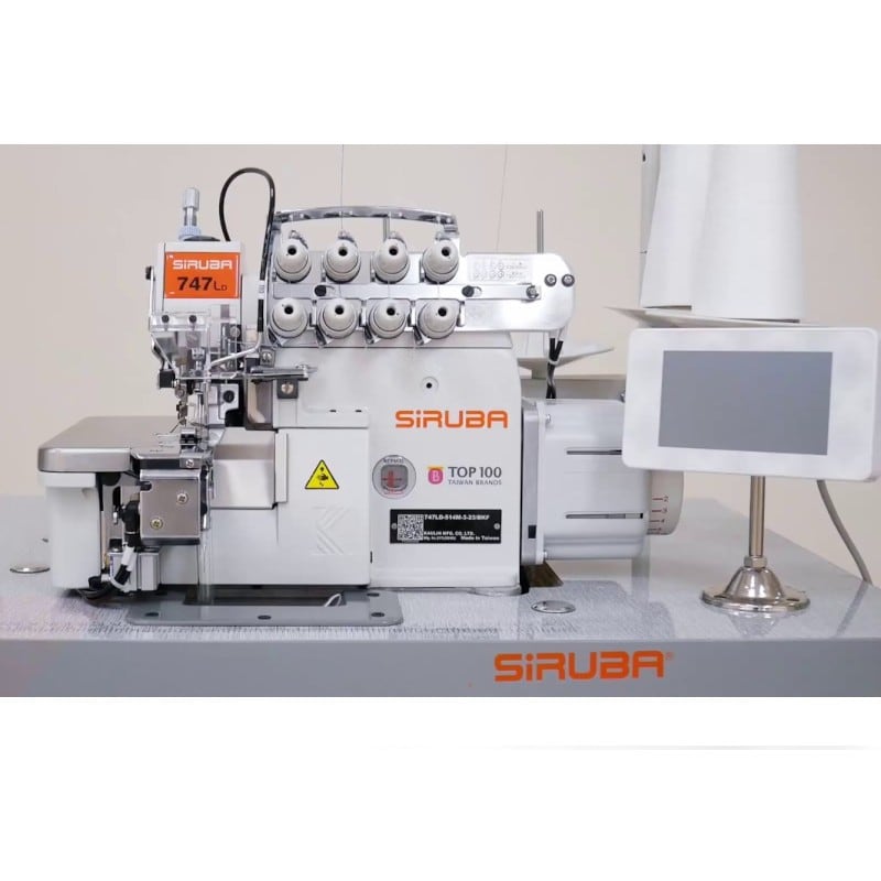 SIRUBA 747K-514M5-23/BKF lockmachine (overlock)