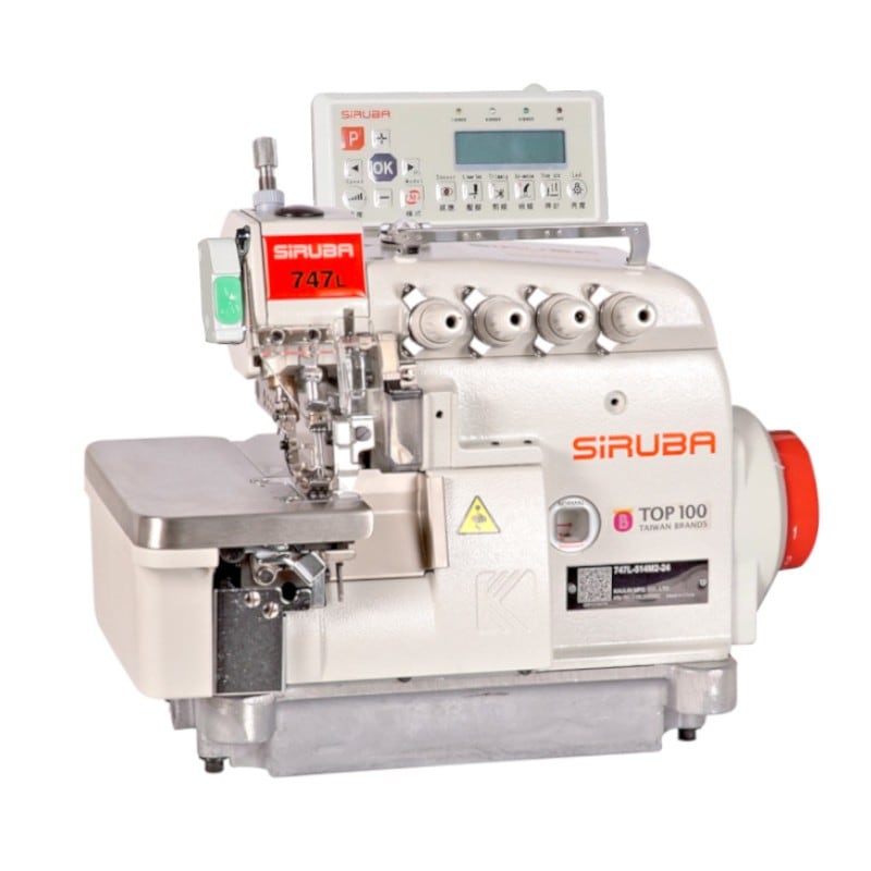SIRUBA 747L-514M3-24/ECA-U lockmachine (overlock)