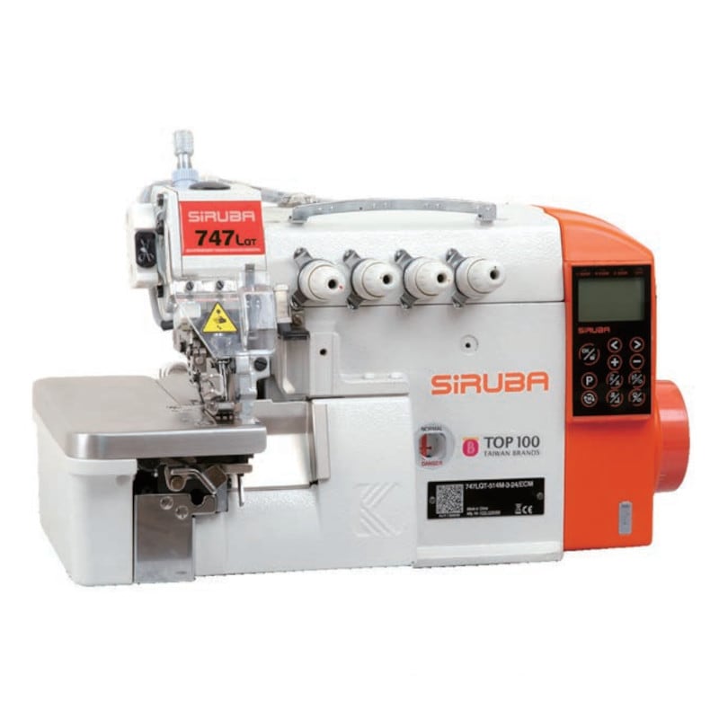 SIRUBA 747LQT-514M3-24/ECM lockmachine (overlock)