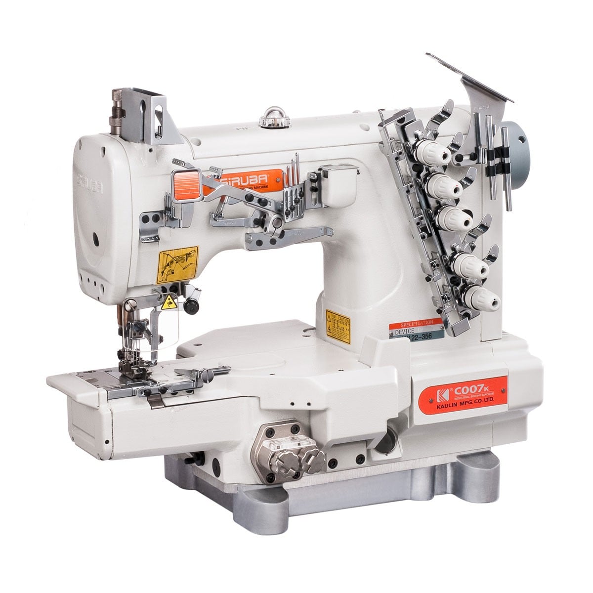 SIRUBA C007KD-W122-356(364)/CH interlockmachine (coverstitch)