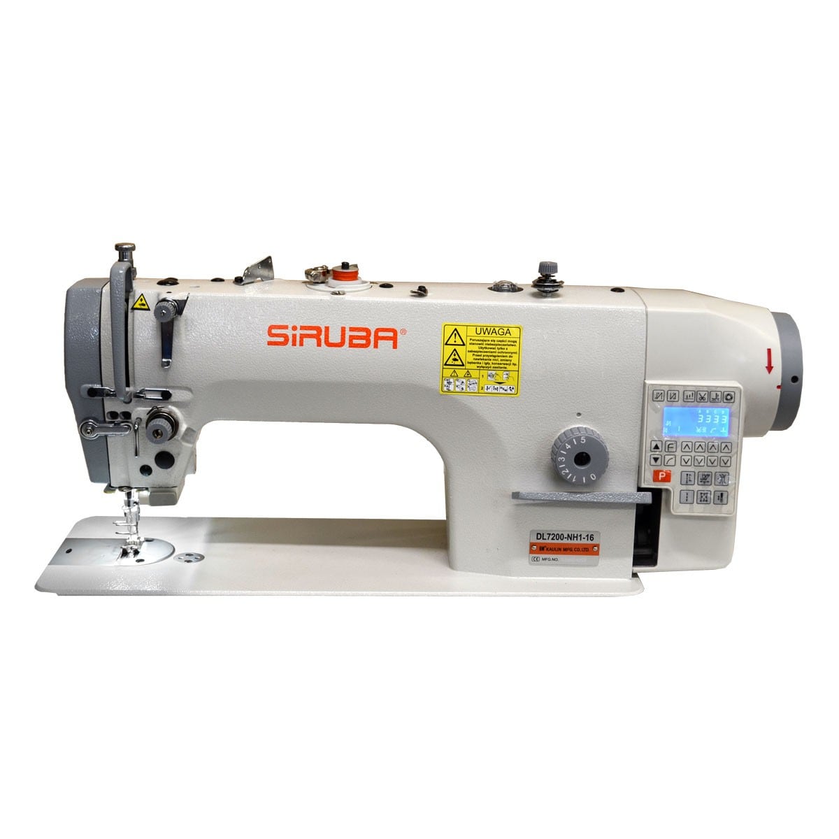 SIRUBA DL7200-NH1-16 stiksteekmachine voor zwaar materiaal