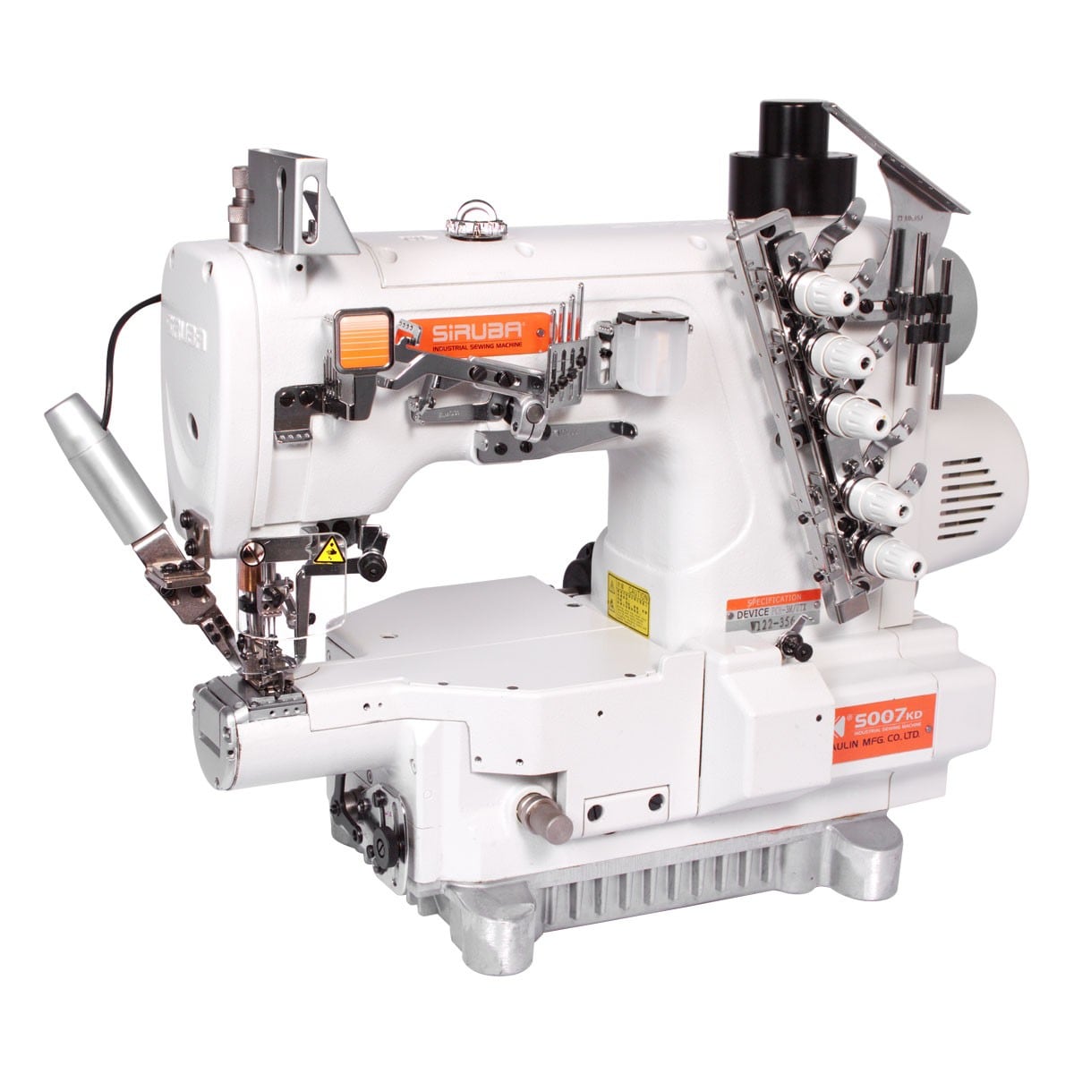 SIRUBA S007KD-W122-356/PCH-3M/UTX interlockmachine (coverstitch)
