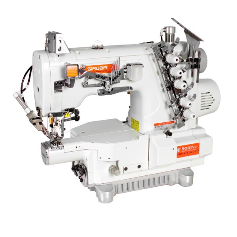 SIRUBA S007KD-W122-356/PCH-3M/UTT interlockmachine (coverstitch)